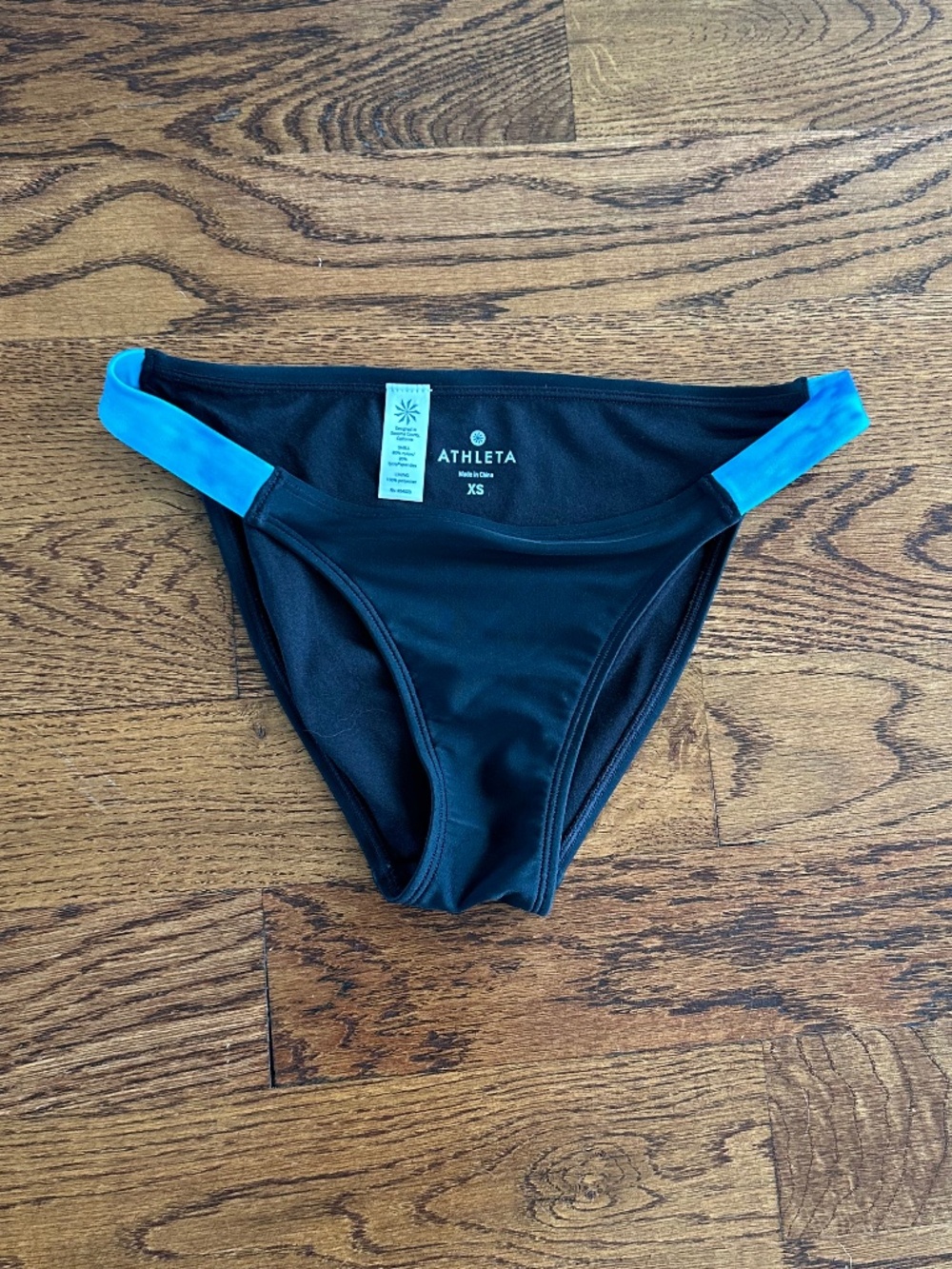 Athleta Bikini Bottom Sz XS Black